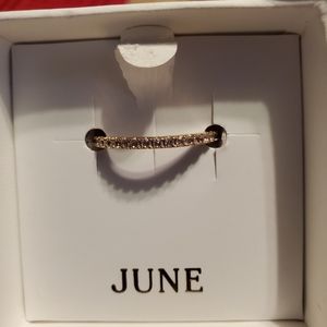 Chloe+Isabel birthstone stacking ring